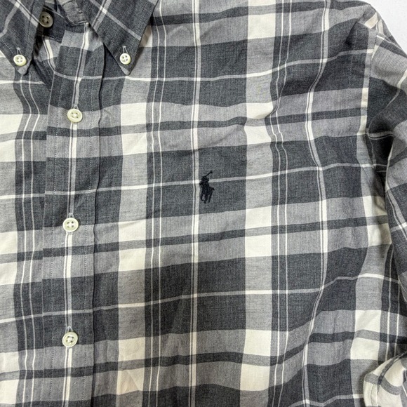 Ralph Lauren Blake Button Down Shirt Plaid Long Sleeve Mens Size M - Picture 3 of 5
